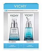 Vichy Mineral 89 (Виши) набор: Ежедневная гель-сыворотка 30мл+Уход для кожи вокруг глаз Восстановление и укрепление 15мл, ЛОреаль